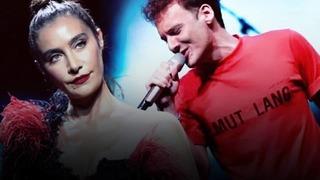 Edis ve Sıla Cumhuriyetin 100. Yılı kutlamalarında beraber sahne aldı! Performansları geceye damga vurdu