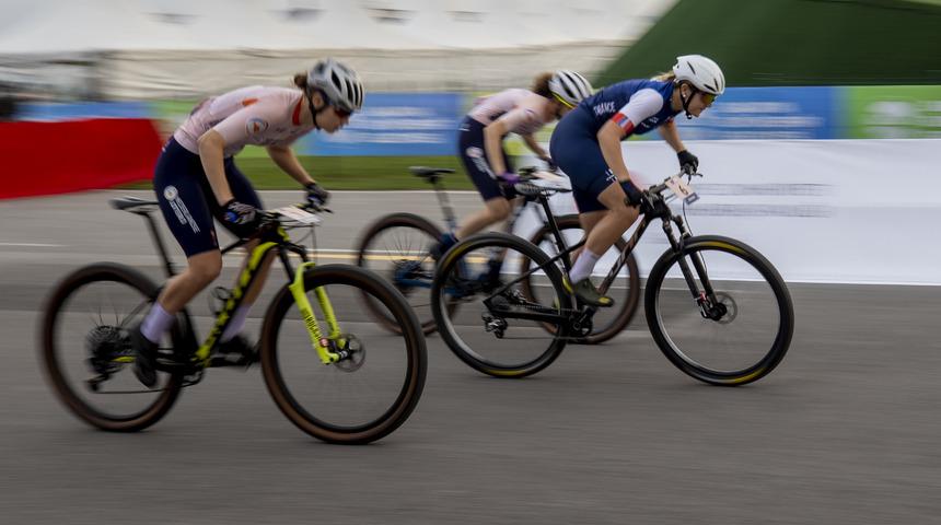 Sakarya'da UEC MTB Eliminator Avrupa Şampiyonası yapıldı