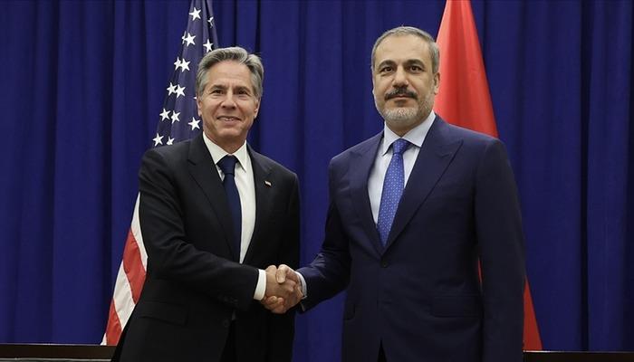Dışişleri Bakanı Fidan, ABD’li mevkidaşı Blinken ile görüştü
