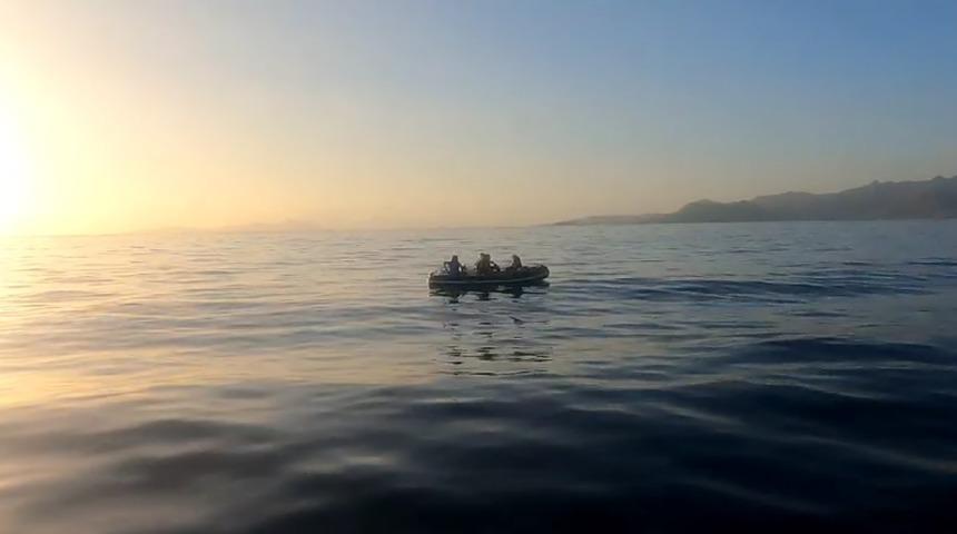 Bodrum açıklarında 67 düzensiz göçmen yakalandı