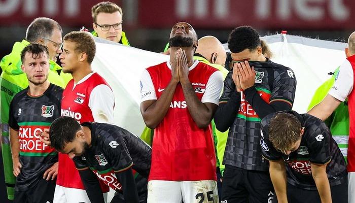 Hollanda Ligi’nde korkutan olay! Golünü attı, kalp krizi geçirdi… Maçın ertelendiği duyurulduDünyadan Futbol