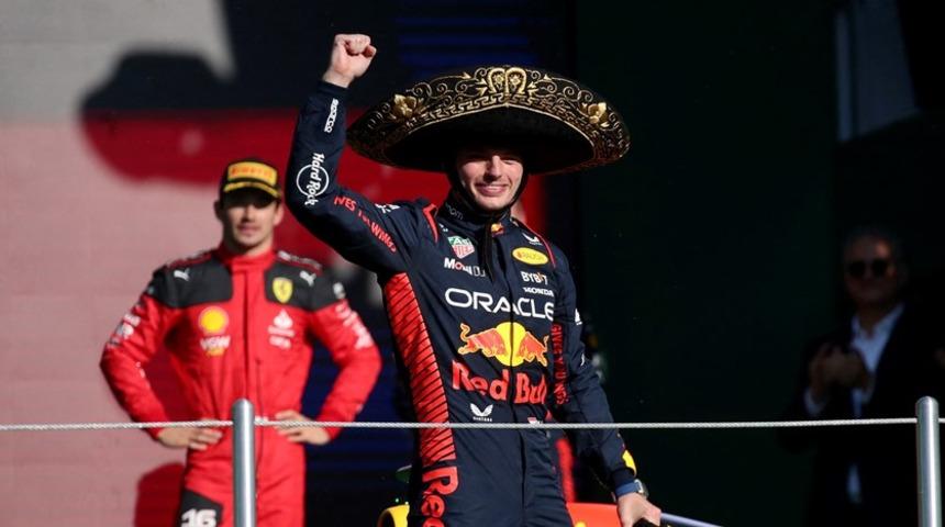 F1 Meksika Grand Prix'sini Verstappen kazandı