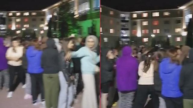 Yer: Çorum! Yurtta asansör arızalandı, öğrenciler tepki gösterdi