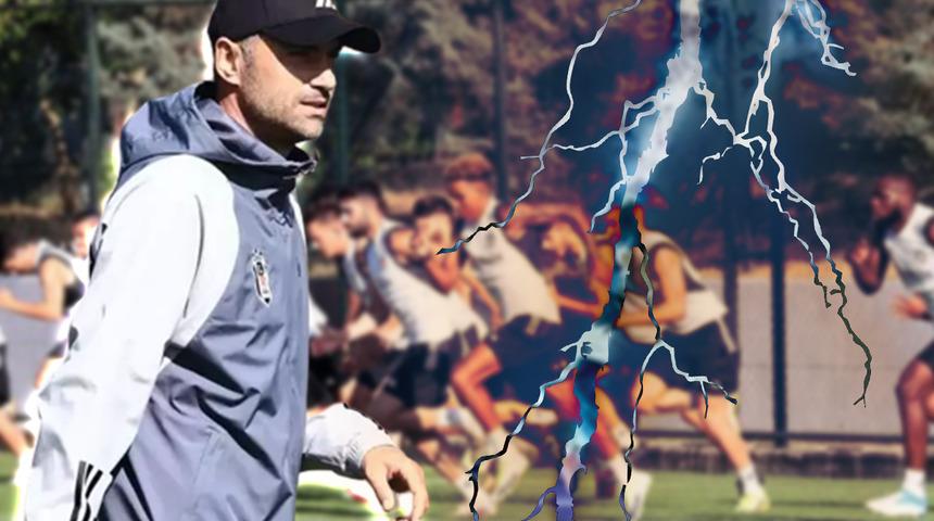 Beşiktaş'ta krizlerin ardı arkası kesilmiyor! İddiaya göre Burak Yılmaz, Rebic'i antrenmandan kovdu