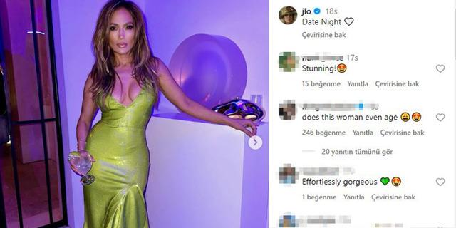 Jennifer Lopez'in 'randevu gecesi' tarz olay oldu! Beeni butonu kt