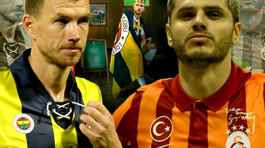 Fenerbahçe'den Mauro Icardi'ye 'Edin Dzeko'lu gönderme! Penaltı detayı dikkat çekti...
