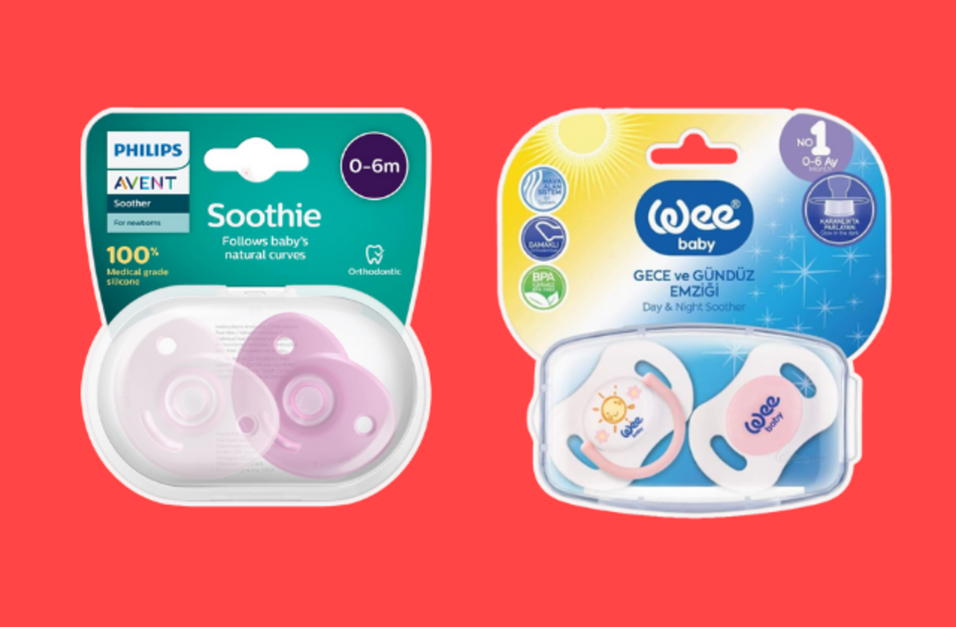 Yenidoğan bebekler için en iyi emzik çeşitleri