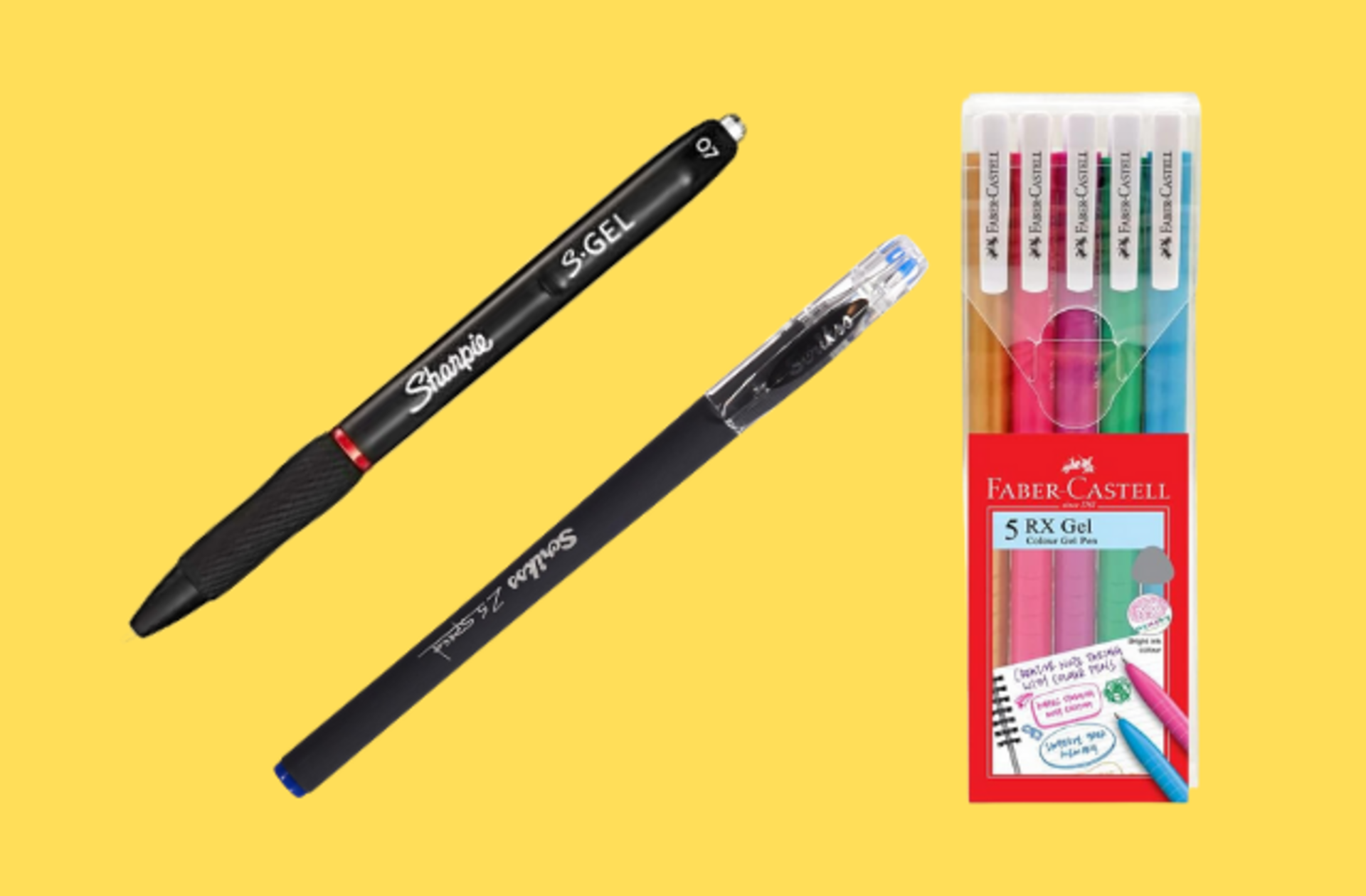 Yazılarını renklendirmeyi sevenlere en iyi jel kalem modelleri