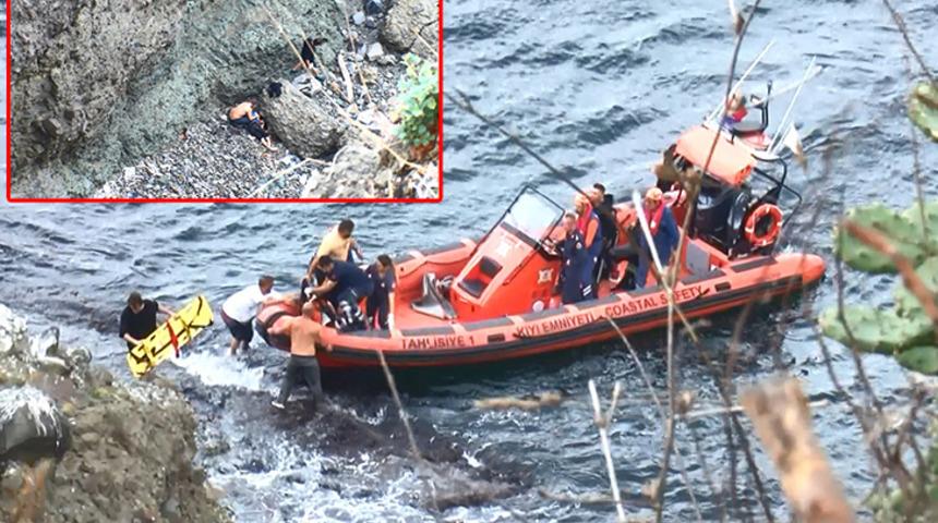 Sarıyer'de kayıklara tırmanma macerası faciayla bitti!