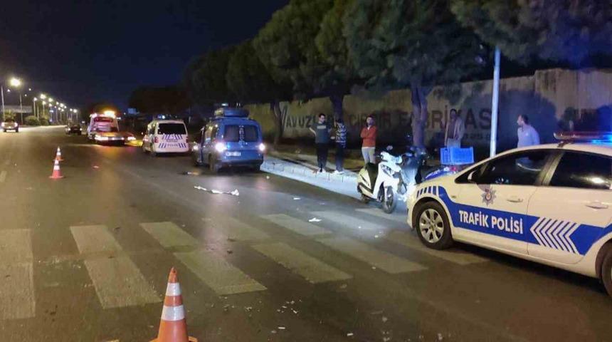 Motosikletli kurye kazada yaşamını yitirdi