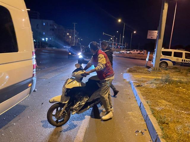 Aydın'daki trafik kazasında motosiklet sürücüsü hayatını kaybetti