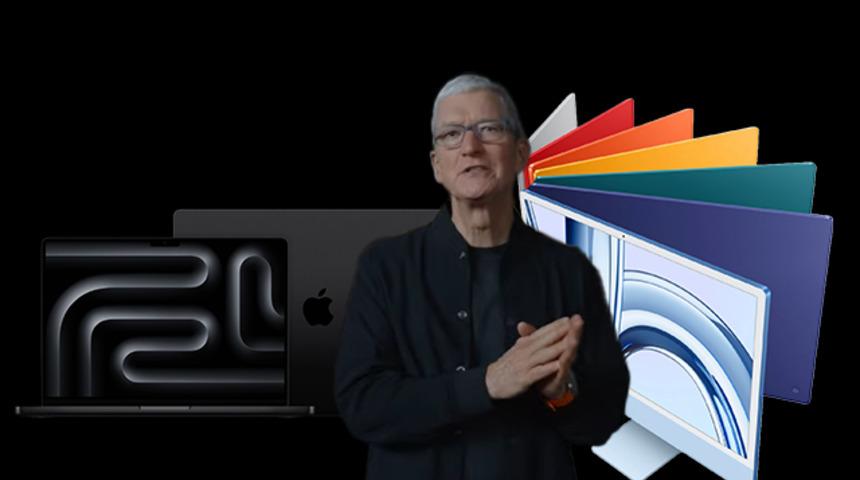 Apple yeni Mac’leri tanıttı! M3, M3 Pro ve M3 Max çip ile yeni MacBook Pro'lar ve yeni iMac görücüye çıktı