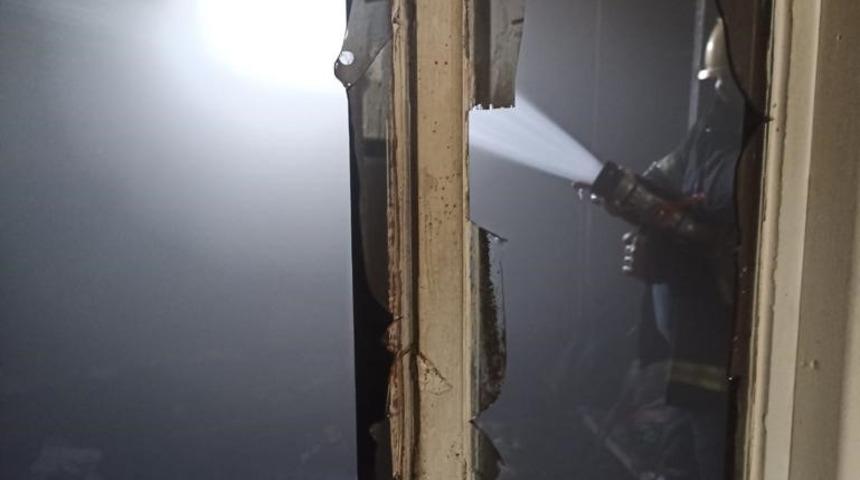 Reyhanlı’da mesken yangını