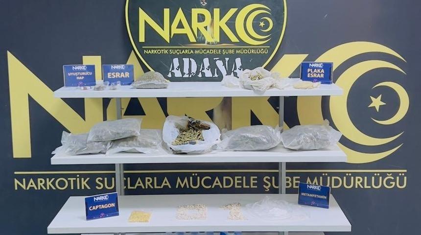 Adana'da evinde uyuşturucu ele geçirilen şüpheli tutuklandı