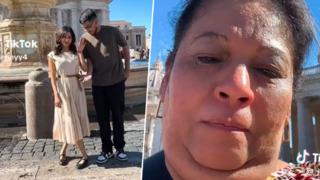 Evlilik teklifini videoya çekmesini istedikleri kayınvalidenin hareketi sosyal medyada gündem yaratmayı başardı! Kayınvalide böyle rolü çaldı