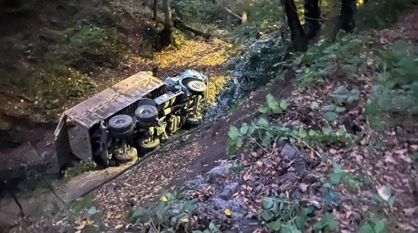 Feci kazadan yara almadan kurtuldu