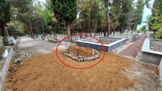 Sinop'ta fıkra gibi olay: Mezarlığa gidenler gözlerine inanamadı! Eski belediye çalışanını bakın nereye defnettiler