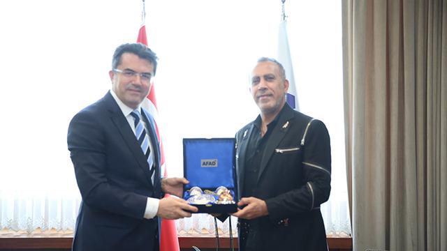 AFAD Başkanı Okay Memiş, Ahbap Derneği Başkanı Haluk Levent ile görüştü! Birlikte güçlüyüz