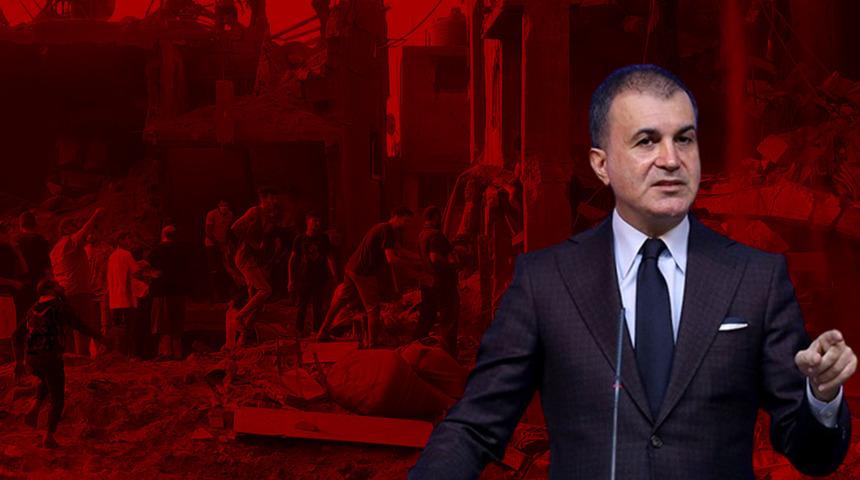 İsrail'in kan donduran katliamına AK Parti'den sert tepki: Vahşi saldırıyı lanetliyoruz