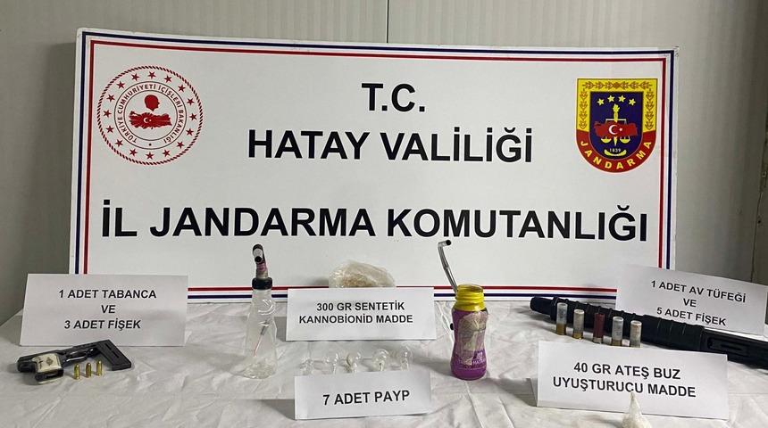 Hatay'da uyuşturucu operasyonunda 1 şüpheli tutuklandı