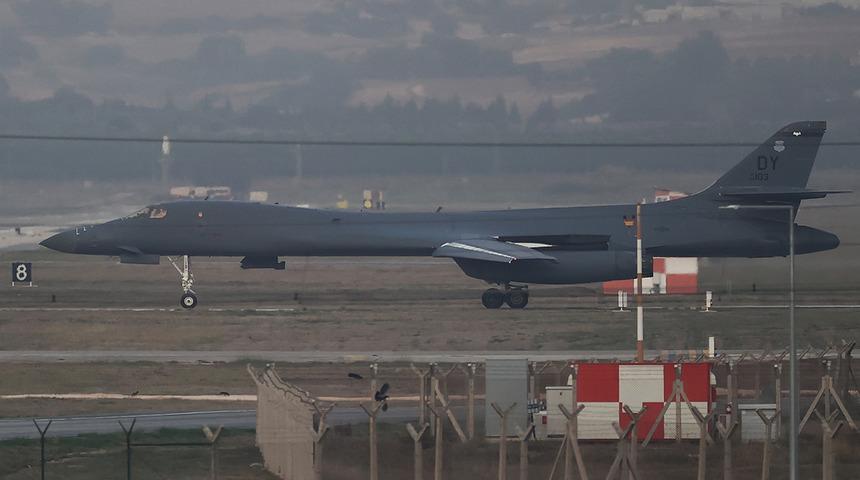 Amerikan B-1B Lancers uçakları eğitim görevi için İncirlik Hava Üssü'ne geldi