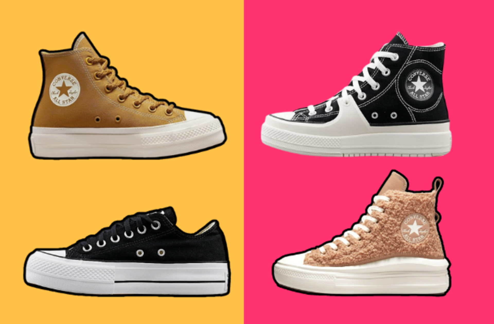 Hem şık hem spor bir ayakkabı isteyenlere Converse ayakkabılar