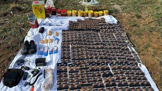 Bitlis'teki terör operasyonunda yaşam malzemeleri ele geçirildi