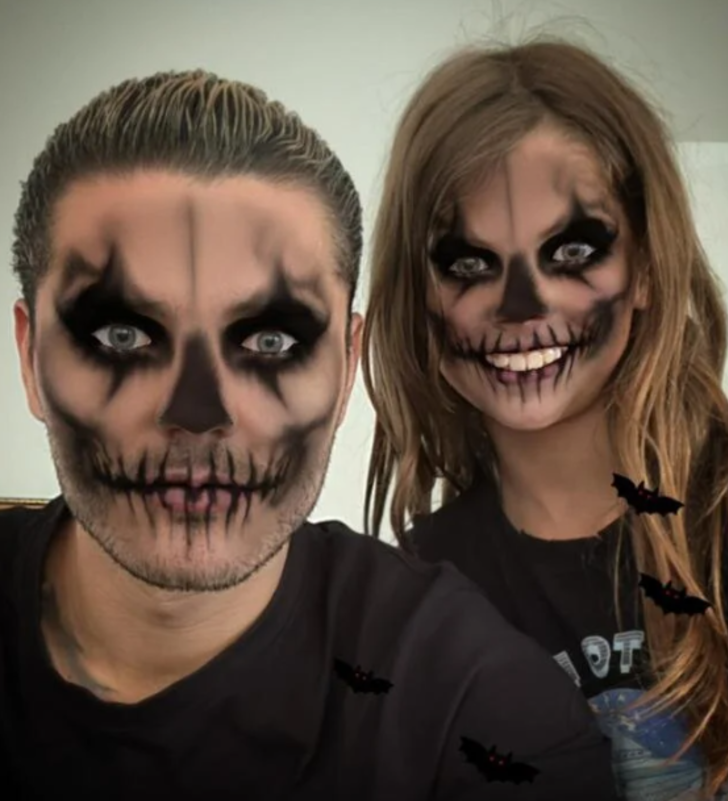 Galatasaray'ın yıldızı Mauro Icardi mahalleye indi, Cadılar Bayramı'nı komşularıyla kutladı! G1