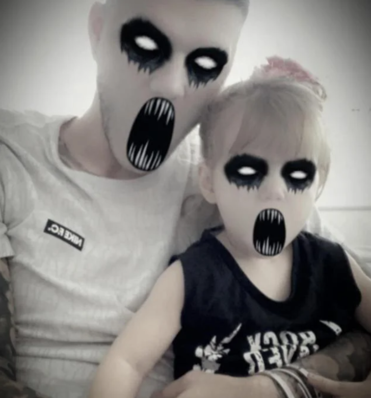 Galatasaray'ın yıldızı Mauro Icardi mahalleye indi, Cadılar Bayramı'nı komşularıyla kutladı! G4