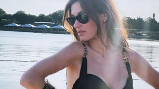 Aile'nin yıldızı Yüsra Geyik pozlarıyla olay oldu! Cesur tarzına beğeni yağdı