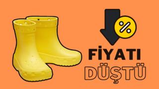 Fiyatı 1204 TL'ye düştü! Çocuğunuzun ayağından çıkarmak istemeyeceği Crocs botta büyük indirim