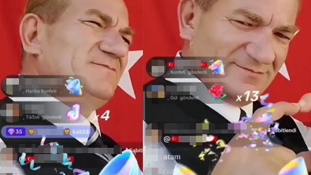 Atatürk'e benzerliğiyle dikkat çeken adamın TikTok yayınından topladığı iddia edilen bağış dudak uçuklattı!