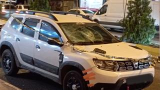 Mardin'de 4'üncü kattan otomobilin üzerine düşen genç kadın yaşam savaşı veriyor!