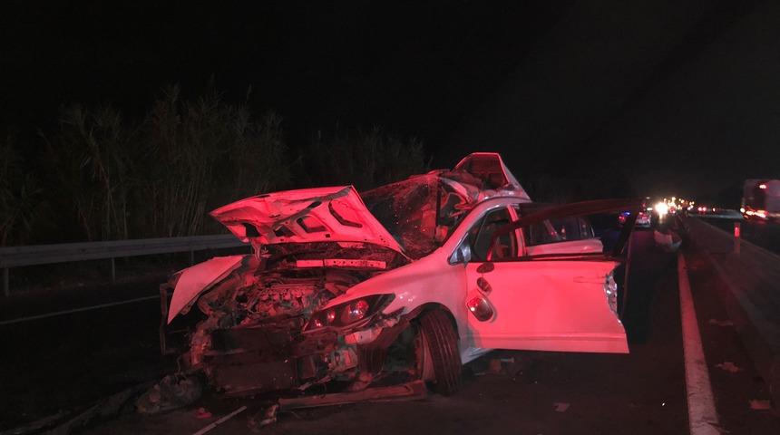 Aydın'da tırla çarpışan otomobilin sürücüsü öldü