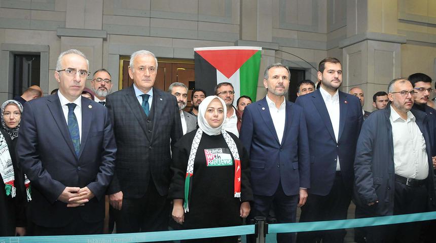 Saadet ve Gelecek partili milletvekili heyeti Gazze için yola çıktı