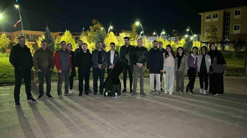 EBYÜ’de ikinci gökyüzü gözlem etkinliği