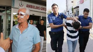 Öğretmeni döven taksiciden akılalmaz savunma: 'Ben dövmedim kendi kendini dövmüş'