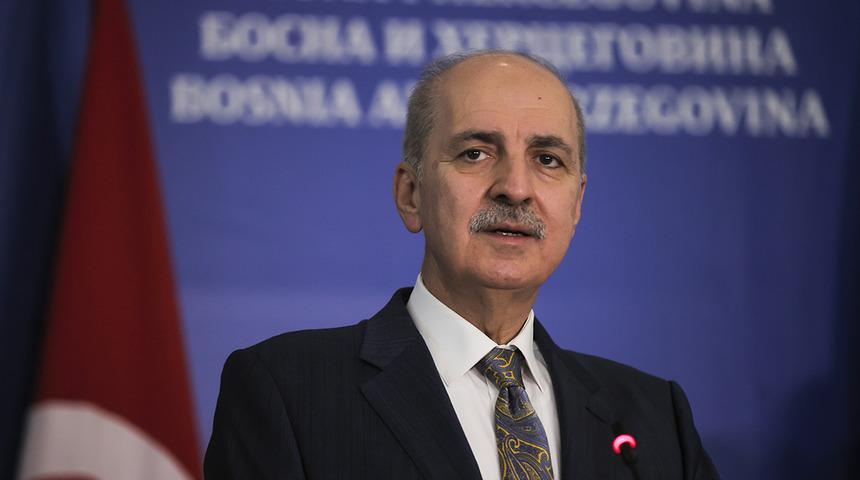 TBMM Başkanı Kurtulmuş'tan Gazze mesajı! "Sesimizi y&uuml;kselterek insanlık cephesine katkı vermeye &ccedil;alışıyoruz"