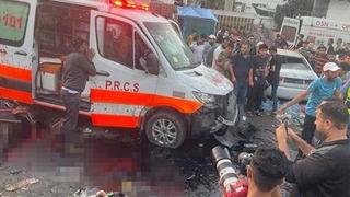 İsrail önce ambulansları sonra okulu vurdu! DSÖ ve Bakan Koca'dan sert tepki