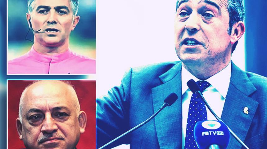 Son dakika: Fenerbahçe Başkanı Ali Koç, canlı yayında adeta ateş püskürdü: "Dürüst hakemler, istifa edin!", "İzmir Grubu hazır olsun, inlerine ineceğiz!"