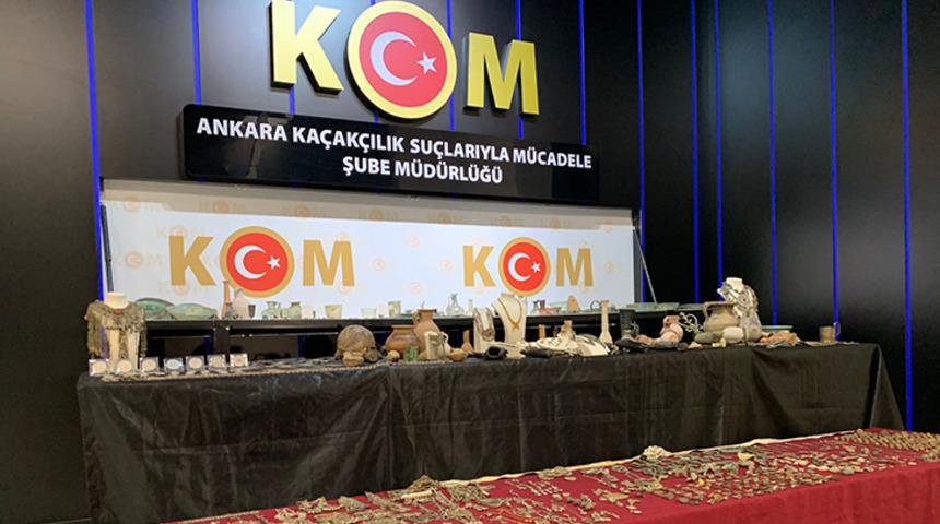 Ankara'da tarihi eser kaçakçılığı operasyonunda binlerce sikke ele geçirildi!