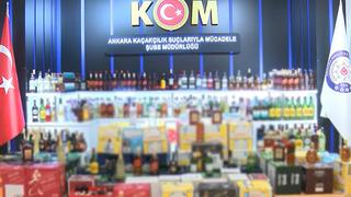 Ankara'da, eğlence mekanının deposunda milyonluk 'kaçak içki' ele geçirildi!