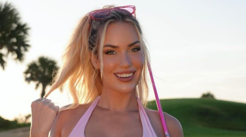 Golf fenomeni Paige Spiranac Instagram'a özel golf kıyafetiyle sosyal medyayı salladı! Fenomen ismin kombini hayranlarının beğenisini topladı