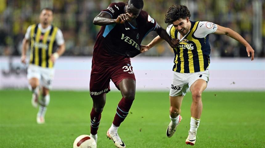 MAÇ SONUCU: Kadıköy'de nefes kesen 90 dakika! Trabzonspor, Fenerbahçe'yi devirdi...