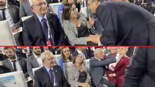 Kurultayın en dikkat çekici anı! Selvi Kılıçdaroğlu Özgür Özel'i uyardı