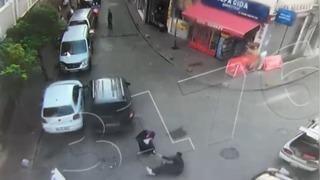 Sokak ortasında birbirlerine kurşun yağdırdılar! Dehşet anları kamerada