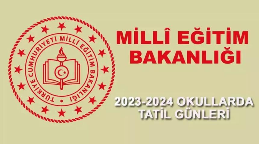 OKULLARDA 1. DÖNEM BİTİŞ TARİHİ 2023-2024: 1 haftalık ara tatil ne zaman, 1. dönem ne zaman bitiyor? 2023 2024 okul tatil tarihleri