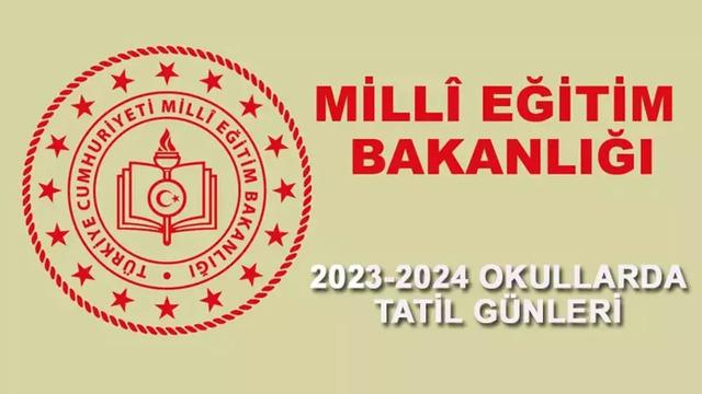 OKULLARDA 1. DÖNEM BİTİŞ TARİHİ 2023-2024: 1 haftalık ara tatil ne zaman, 1. dönem ne zaman bitiyor? 2023 2024 okul tatil tarihleri