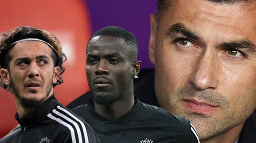 SON DAKİKA: Beşiktaş teknik direktörü Burak Yılmaz'dan maç sonu olay açıklamalar: Eric Bailly Tayfur'un yakasına yapıştı!