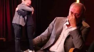 Fatih Altaylı Atatürk filmini konuşurken duygulandı! Aras Bulut İynemli ile sarılıp ağlaştılar